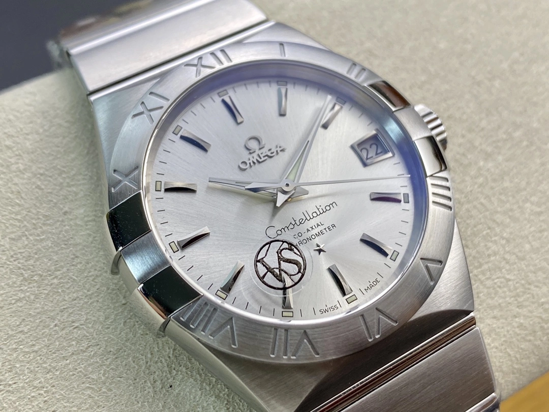 ModernLook CBD Factory Omega Constellation 38mm Steel Silver Dial (123.10.38.21.02.001) 1:1 Super Clone – DD8500 Movement 310